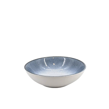 Ceramic Dinner Set Two Tone Blue