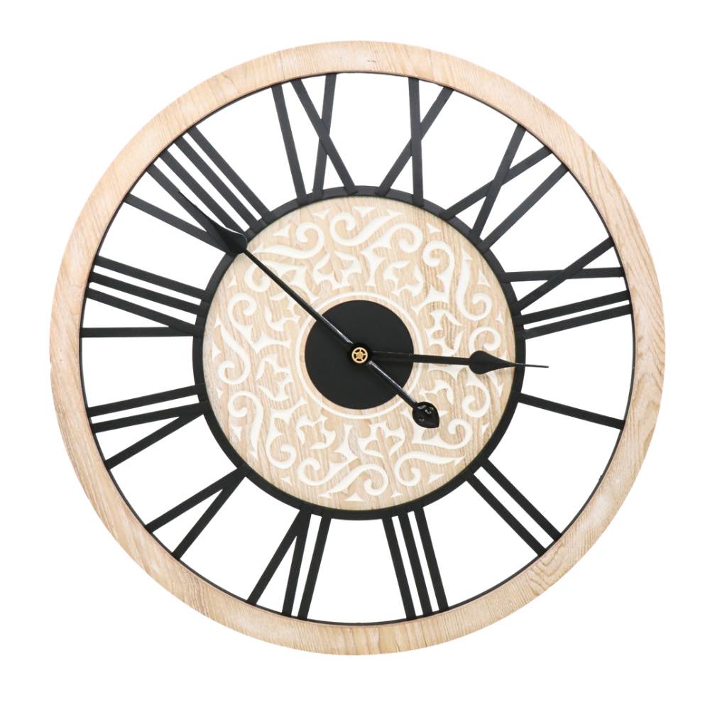 Wooden Wall Clock 60cm