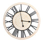 Metal And Wood Big Clock 60cm