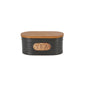 Black Ceramic Sugar Tea Coffee Jars