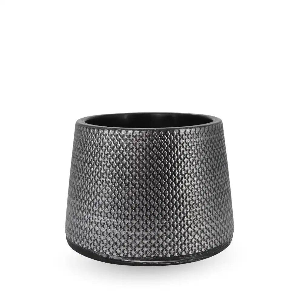 Plastic Planter Black 23cm