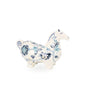 Ceramic China Blue Horse Small