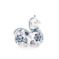 Ceramic China Blue Horse Girl