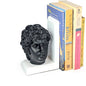 Man's Head Bookend Left