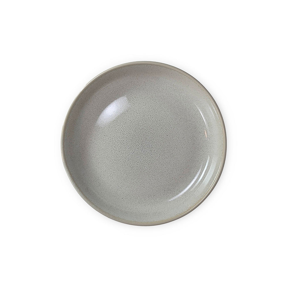 Natural Shallow Gray Bowl