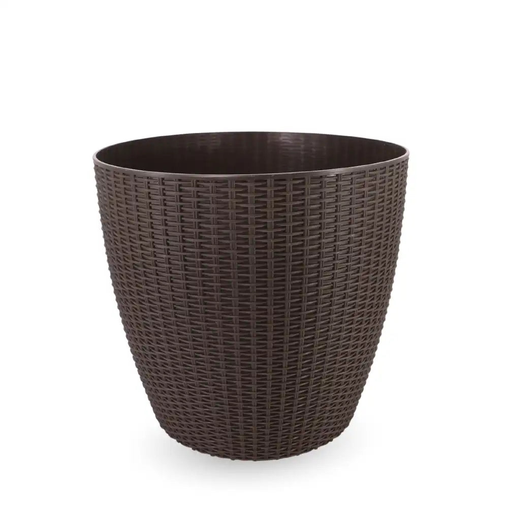 Plastic Planter Brown 33cm