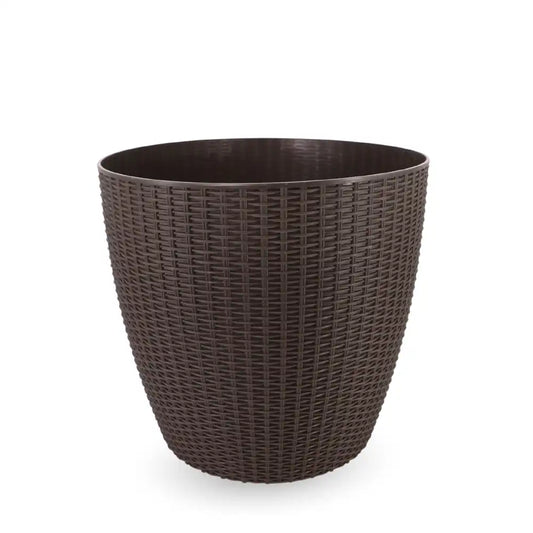 Plastic Planter Brown 33cm