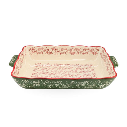 Vintage Ceramic Baking Dish - Rectangle