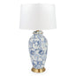 Ceramic Table Lamp China Blue 75cm