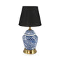 Ceramic Table Lamp China Blue 49cm