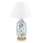 Ceramic Table Lamp China Blue 65cm