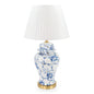 Ceramic Table Lamp China Blue 72cm