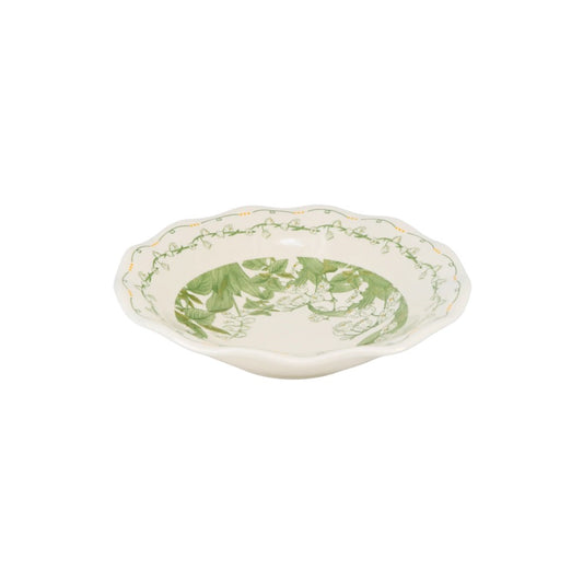 Vintage Green Ceramic Bowl 20cm