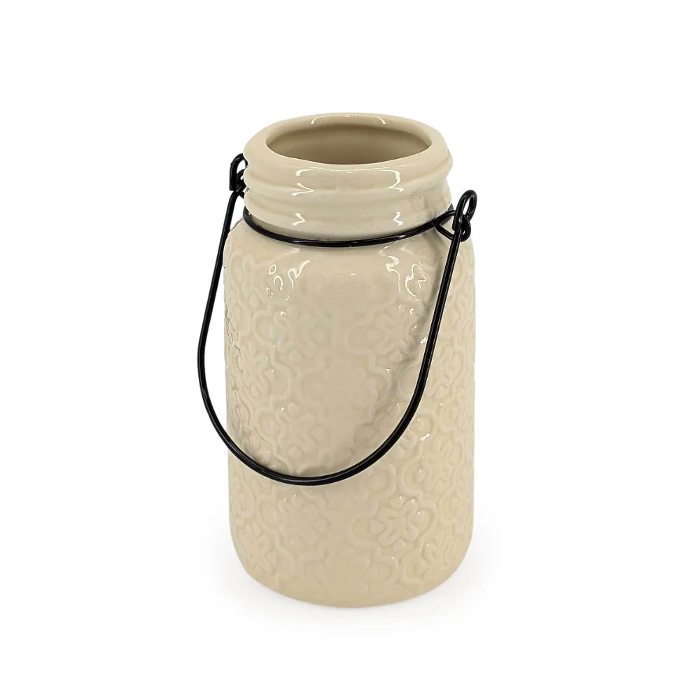 Mini Ceramic Vase w/ Handle 13cm