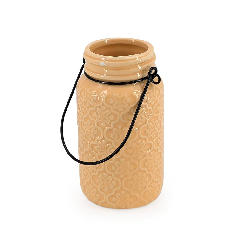 Mini Ceramic Vase w/ Handle 13cm
