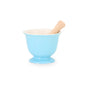 Ceramic Mortar And Wooden Pestle