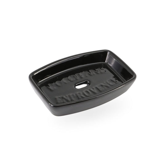 Ceramic Soap Dish Black
