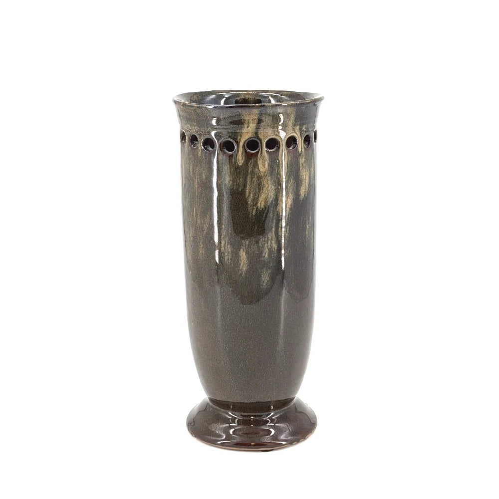 Ceramic Vase Black 31cm