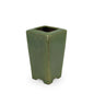 Ceramic Vase Square Green 20cm