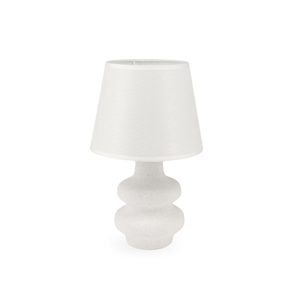 Sandstone Desk Lamp White 31cm