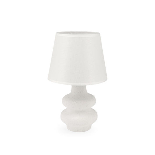 Sandstone Desk Lamp White 31cm