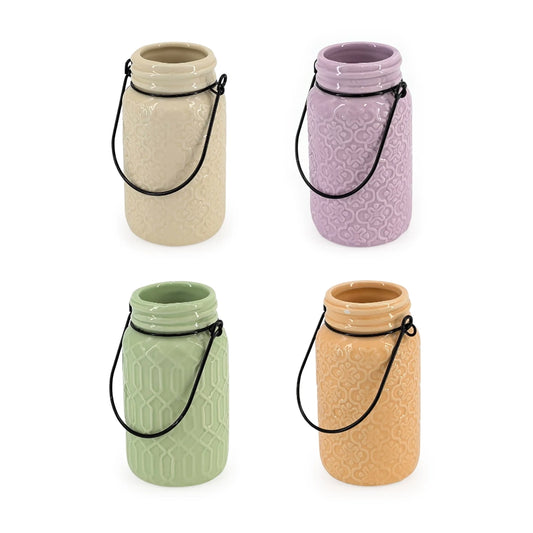 Mini Ceramic Vase w/ Handle 13cm