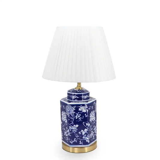 Ceramic Table Lamp China Blue 60cm