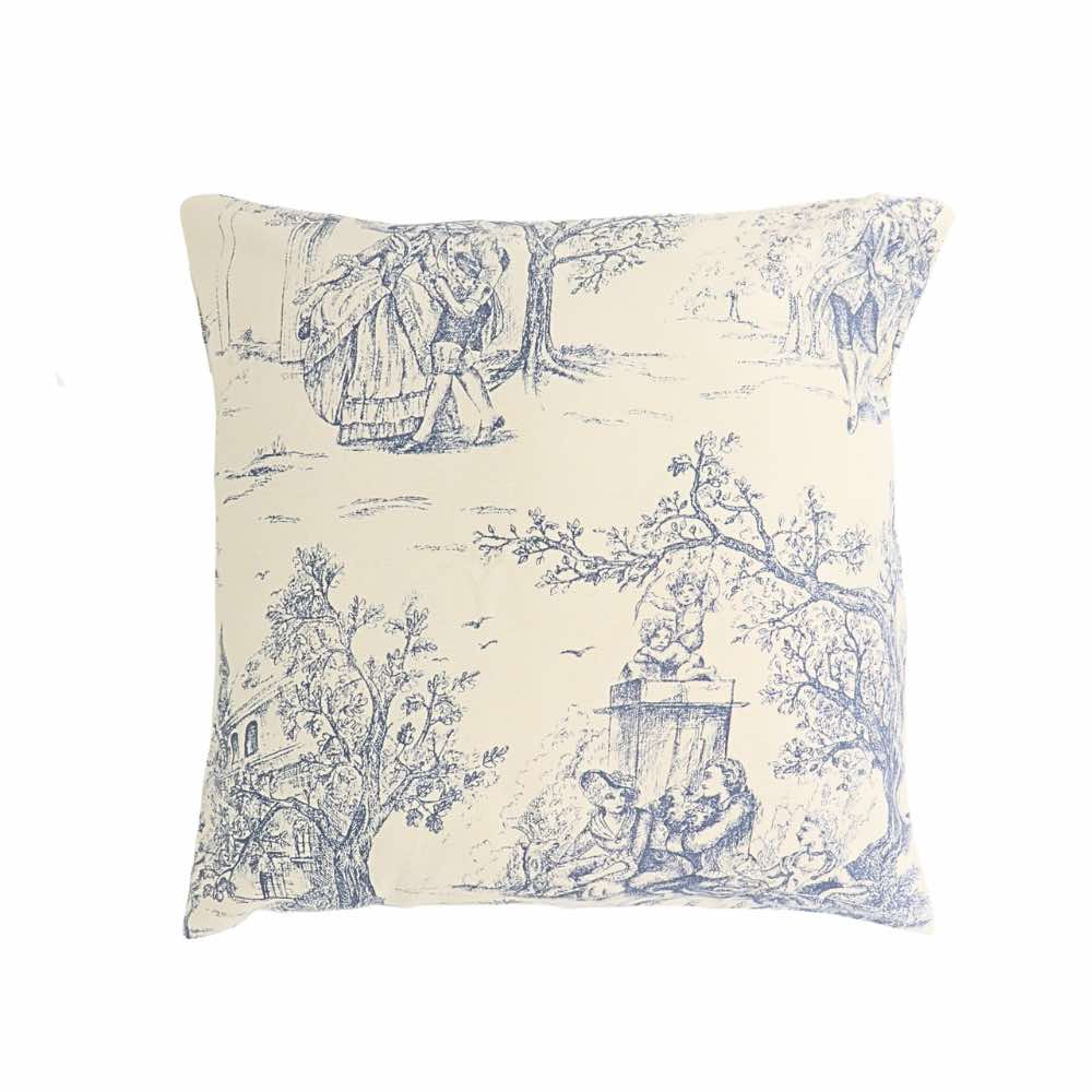 China Blue Cushion Case 45x45cm