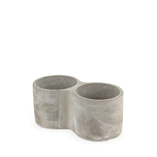 Concrete Double Planter