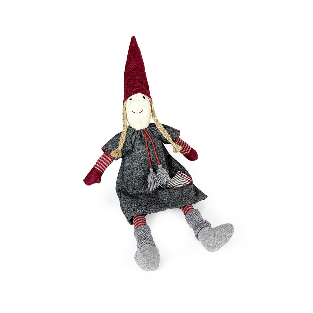 Scandinavian Elf Fabric Doll Girl