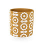 Ceramic Planter Floral 17cm
