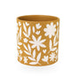 Ceramic Planter Floral 17cm