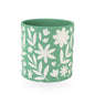 Ceramic Planter Floral 17cm