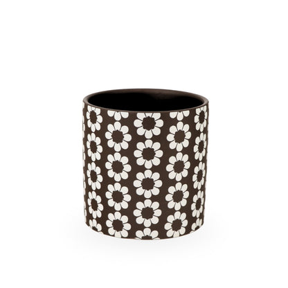 Ceramic Planter Floral 14cm