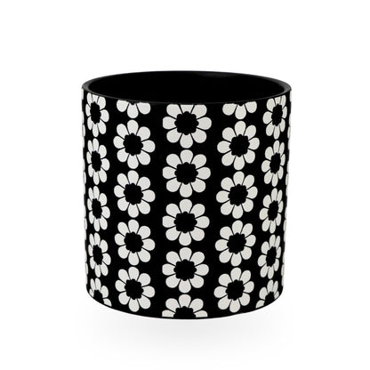 Ceramic Planter Floral 17cm