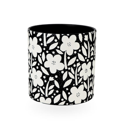 Ceramic Planter Floral 17cm