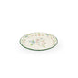 Enamel Metal Tray Round Floral 30cm