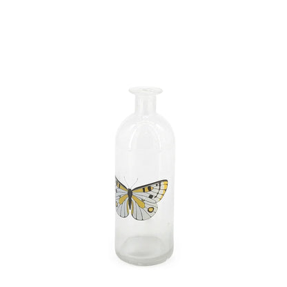 Butterfly Glass Bottle Vases