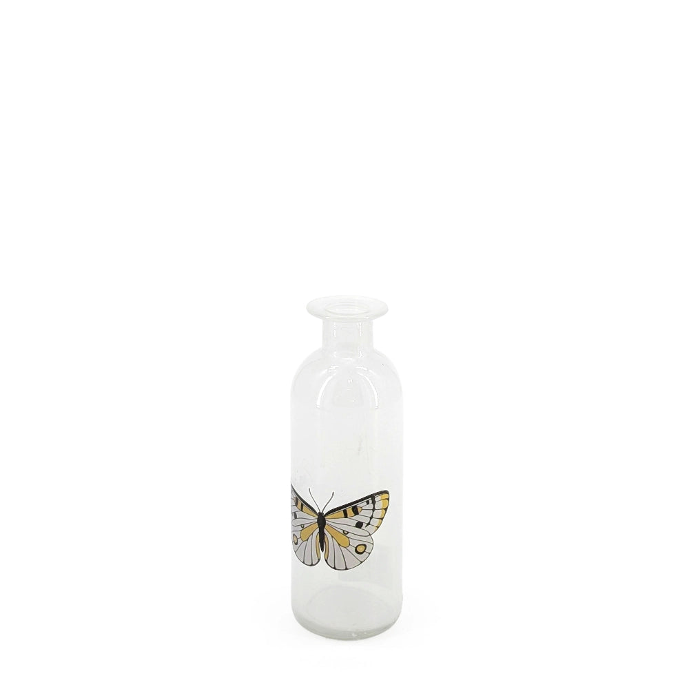 Butterfly Glass Bottle Vases