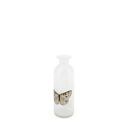 Butterfly Glass Bottle Vases