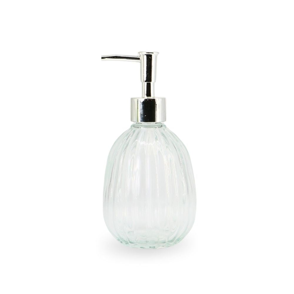 Vintage Glass Lotion Dispenser