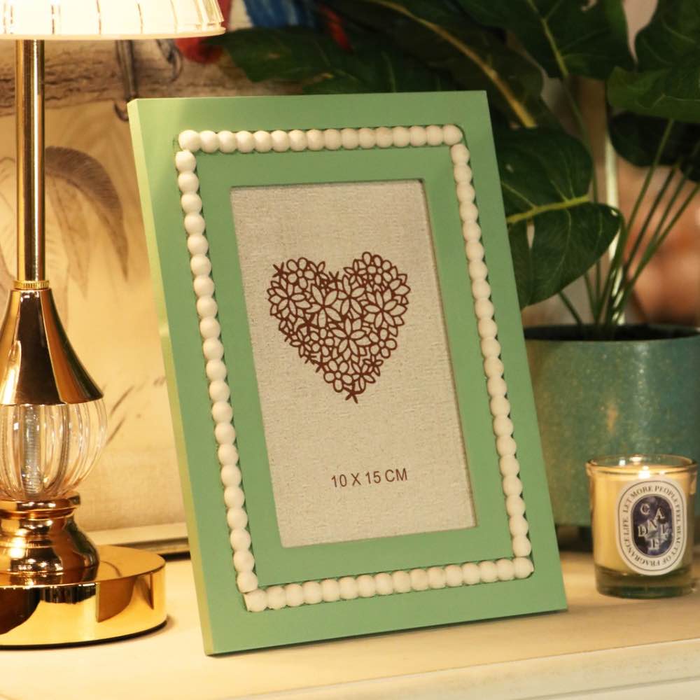 Green Photo Frame 21cm