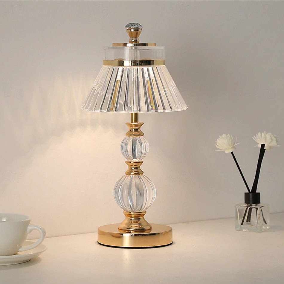 Vintage Desk Lamp Rechargeable 35cm