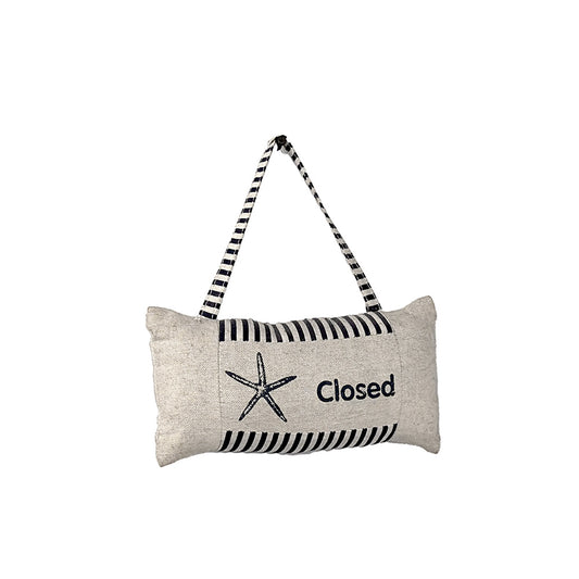 Fabric Closed Sign