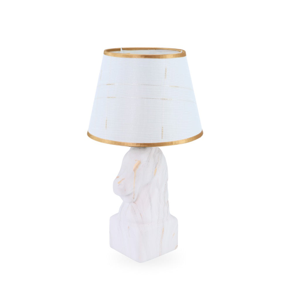 Horse Head Desk Lamp Gold 42cm