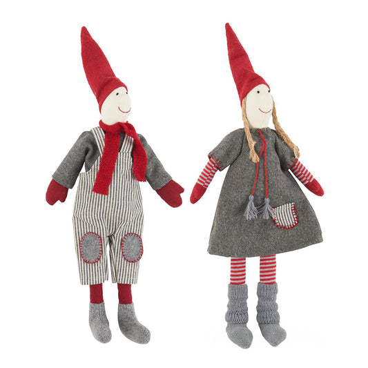 Scandinavian Elf Fabric Doll Girl