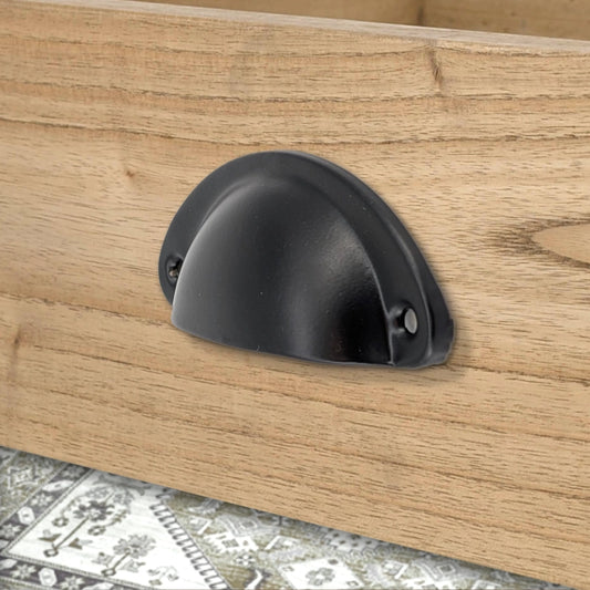 Metal Clamshell Drawer Handle