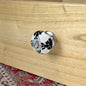 Ceramic Round Drawer Knob Black & White