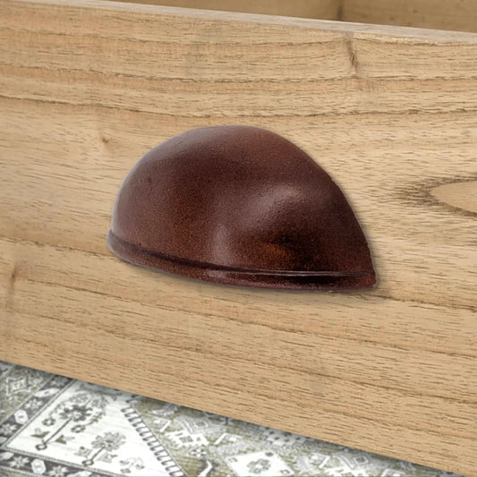 Wooden Clamshell Drawer Handle