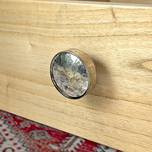 Rustic Steel Drawer Knob